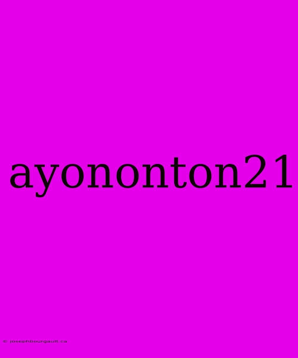 Ayononton21