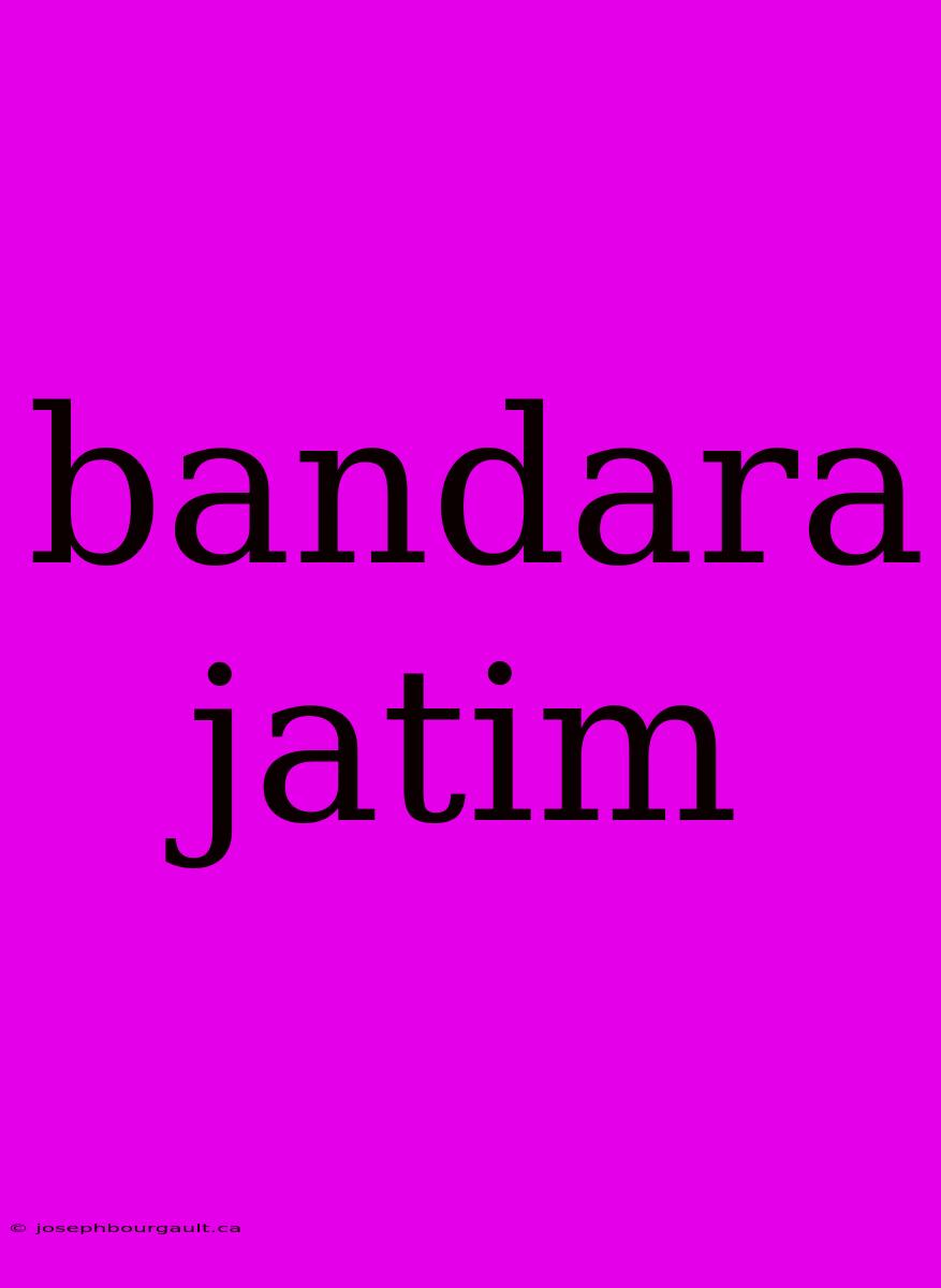 Bandara Jatim