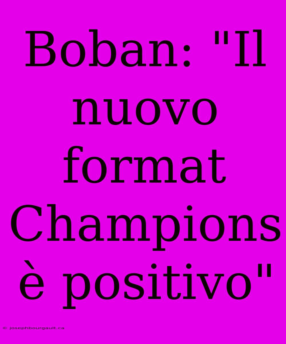 Boban: 