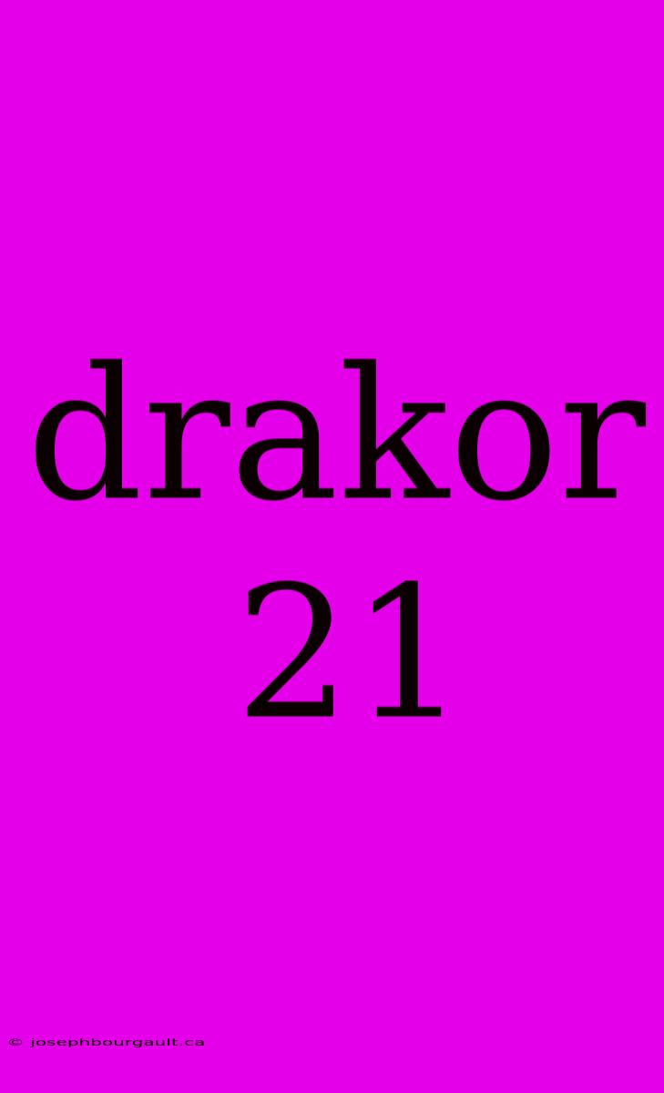 Drakor 21