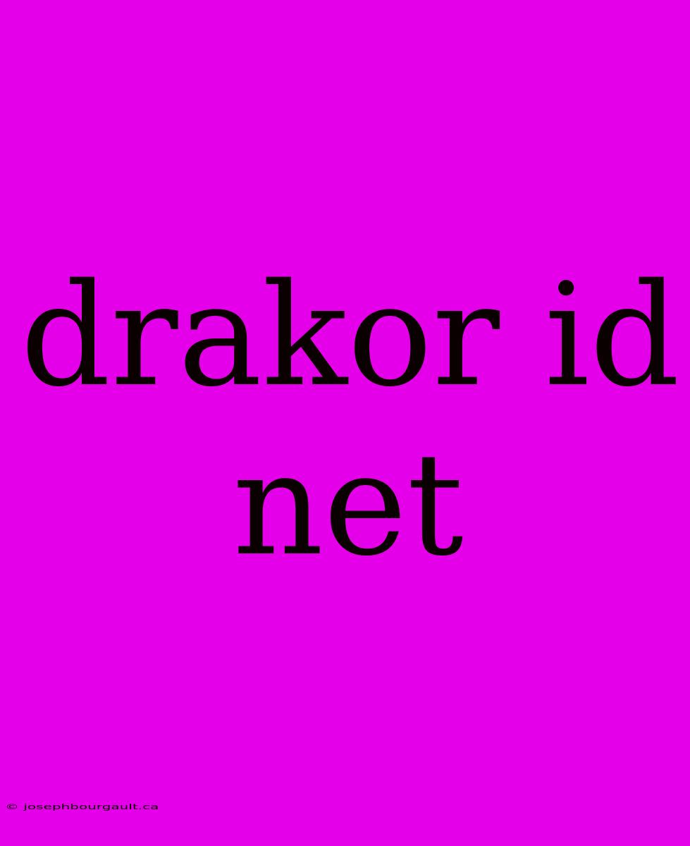 Drakor Id Net