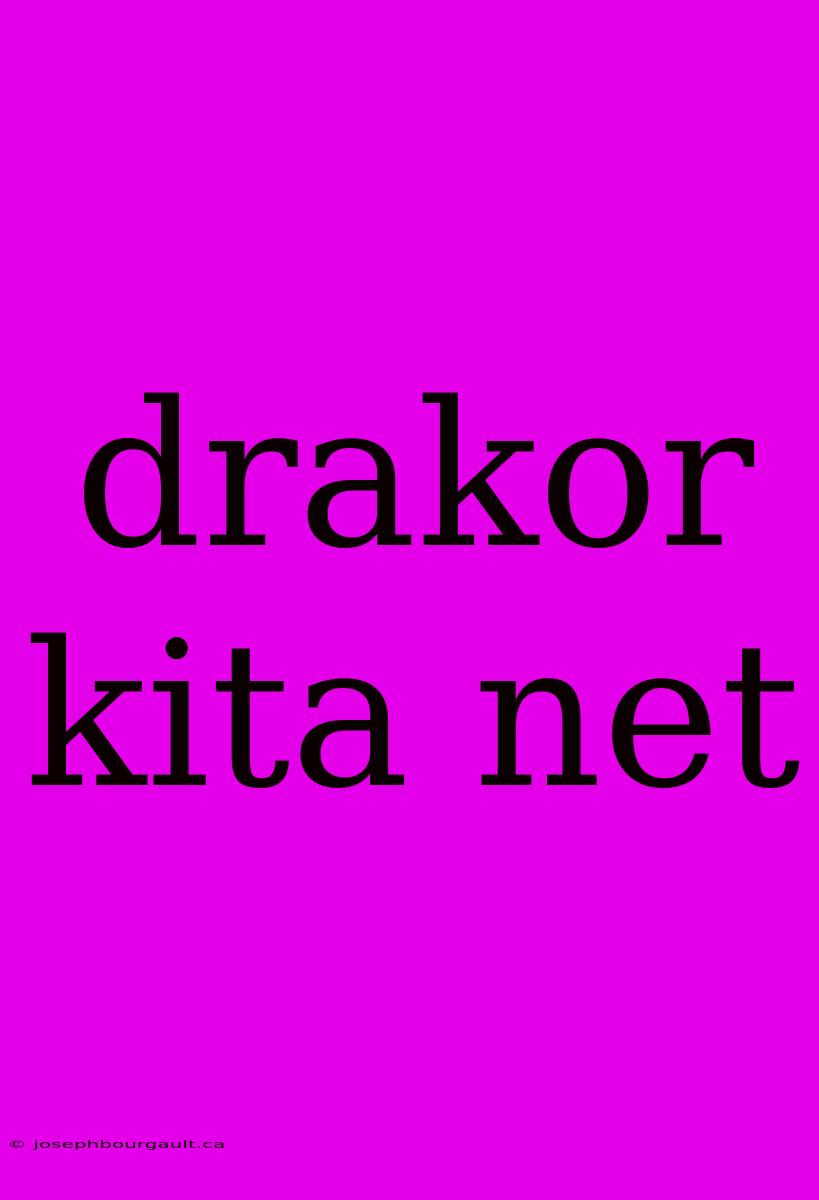 Drakor Kita Net