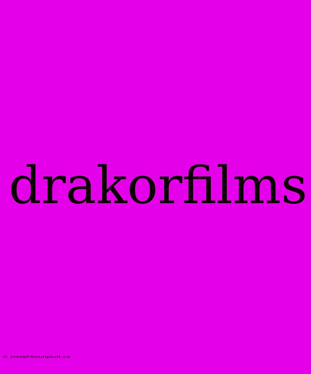 Drakorfilms