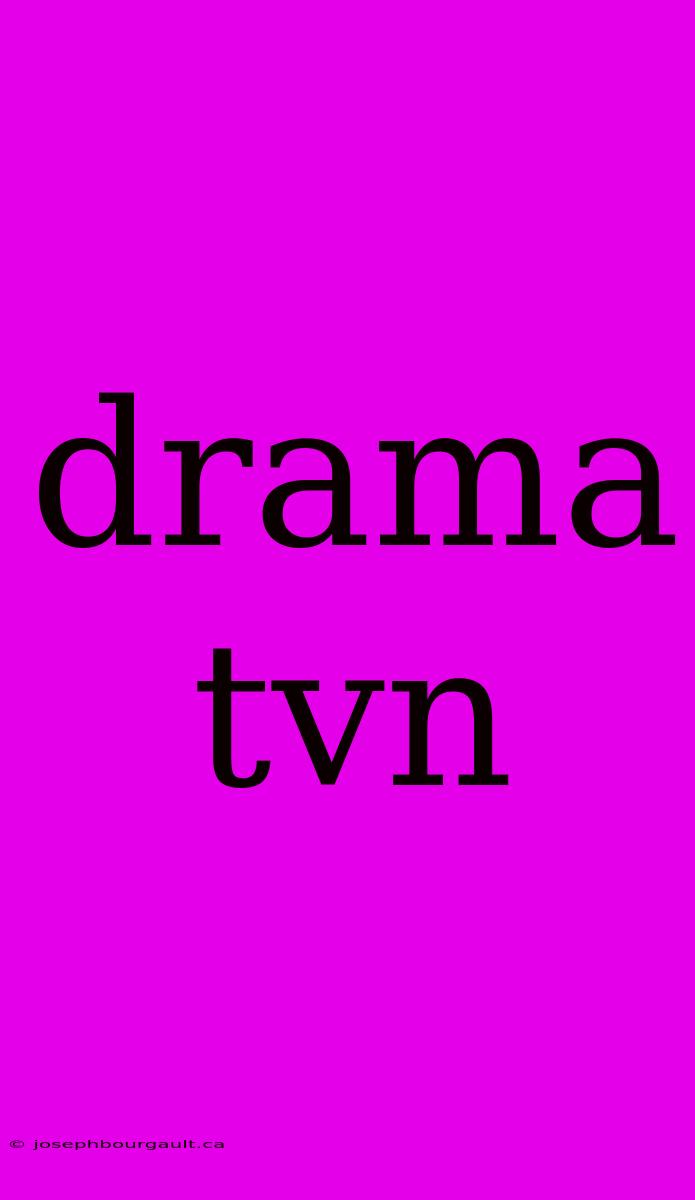 Drama Tvn