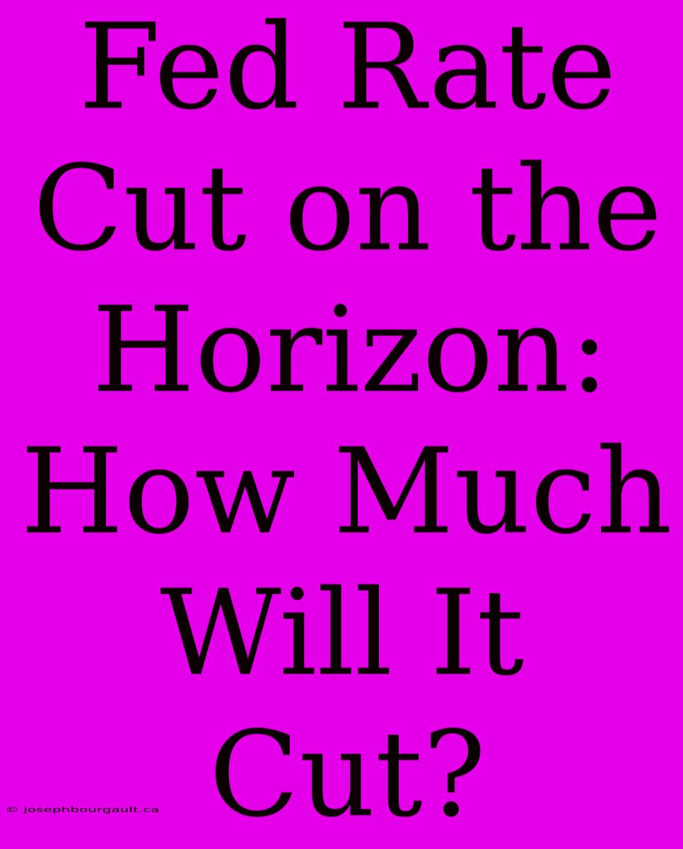 Fed Rate Cut On The Horizon:  How Much Will It Cut?