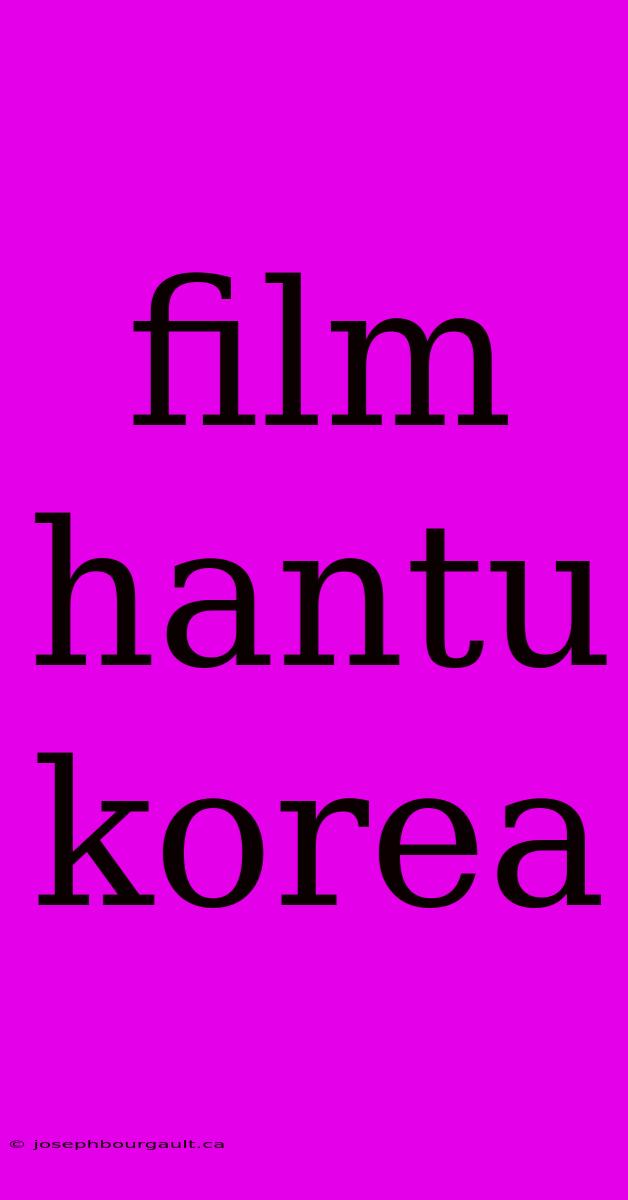 Film Hantu Korea