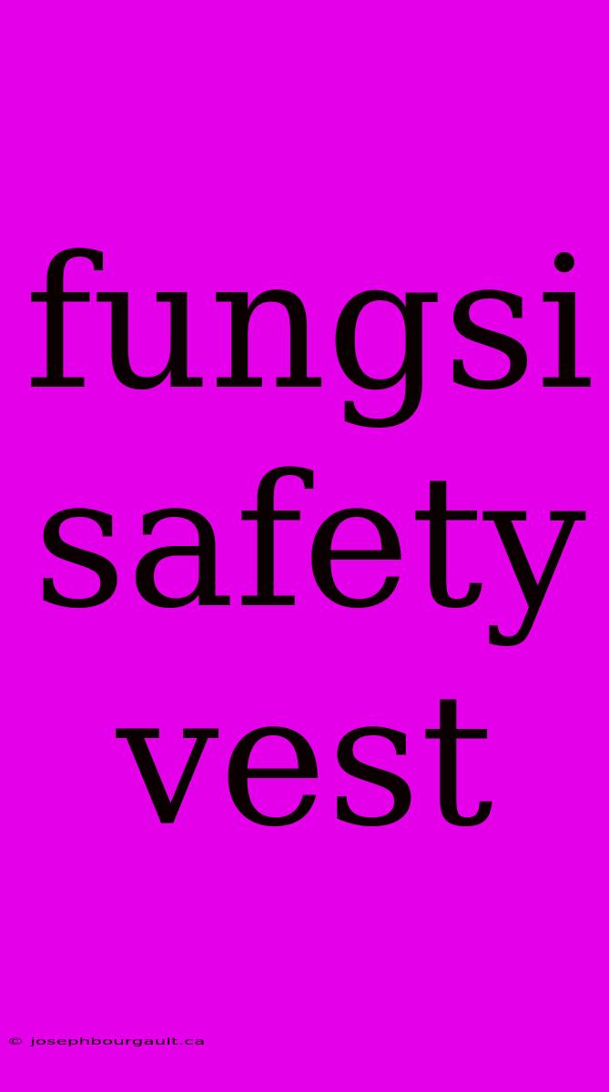 Fungsi Safety Vest