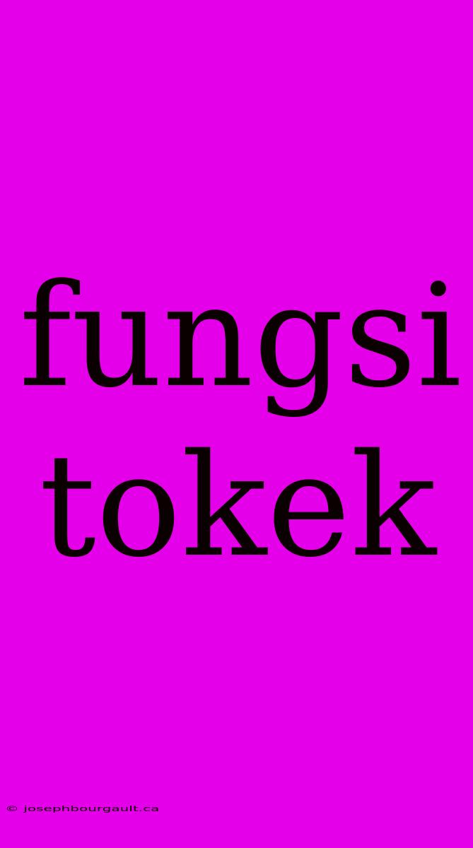 Fungsi Tokek