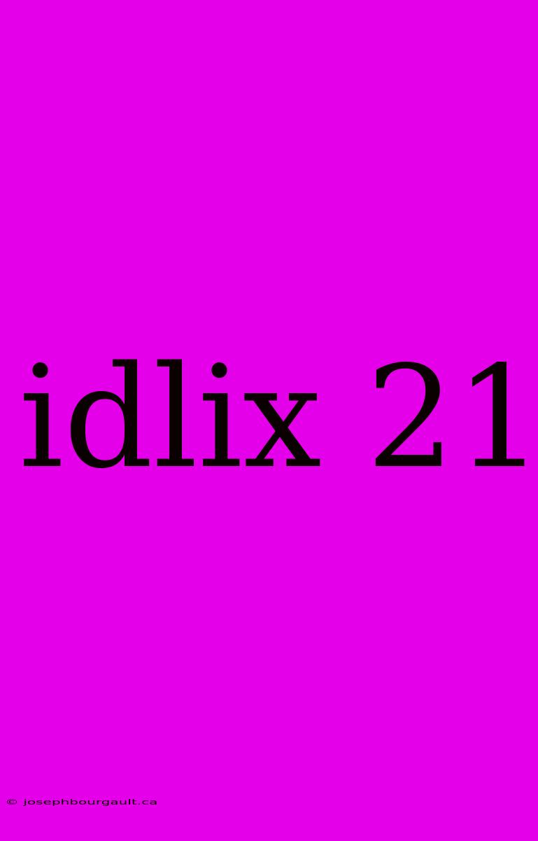 Idlix 21