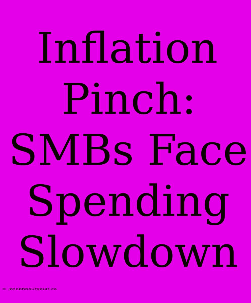 Inflation Pinch: SMBs Face Spending Slowdown