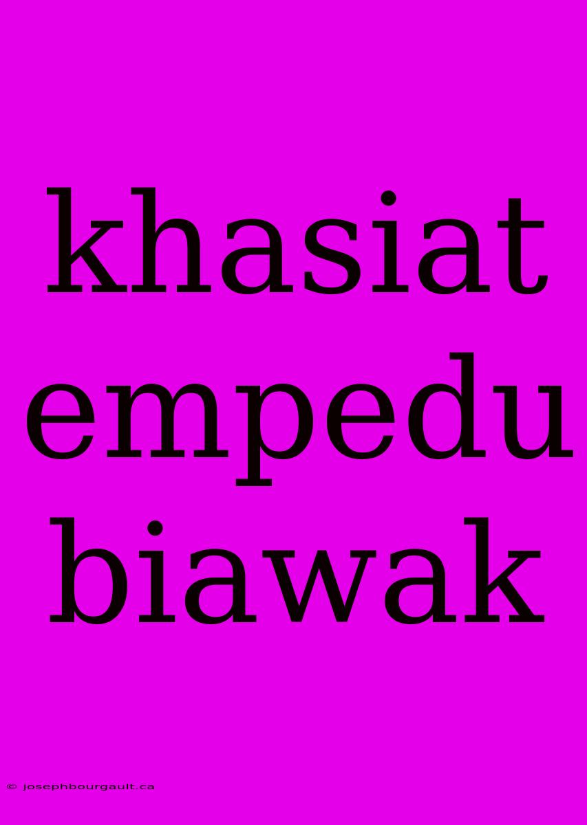 Khasiat Empedu Biawak