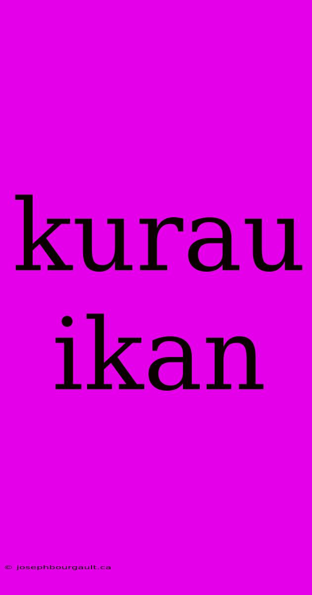 Kurau Ikan