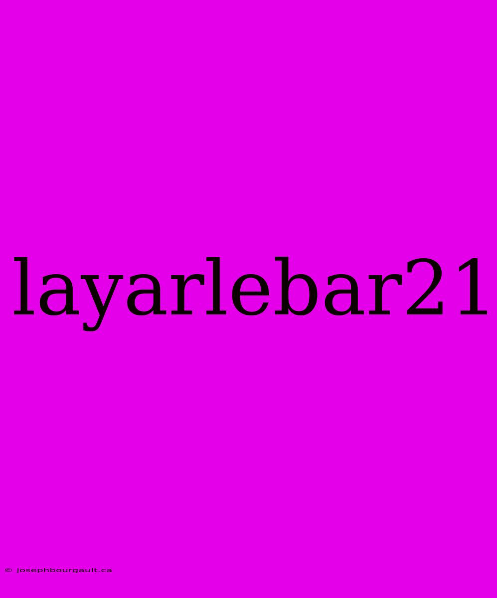 Layarlebar21