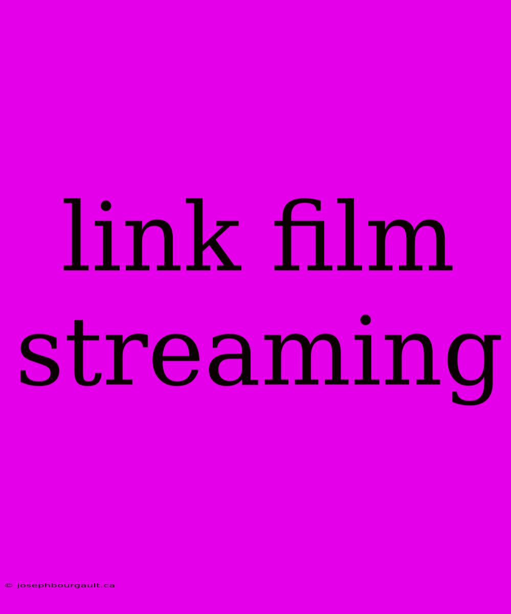 Link Film Streaming