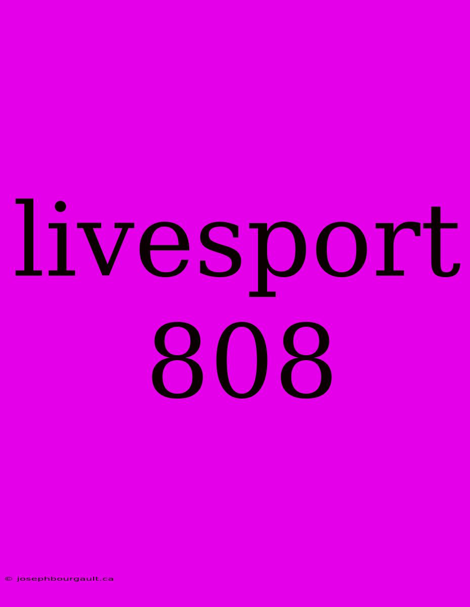 Livesport 808