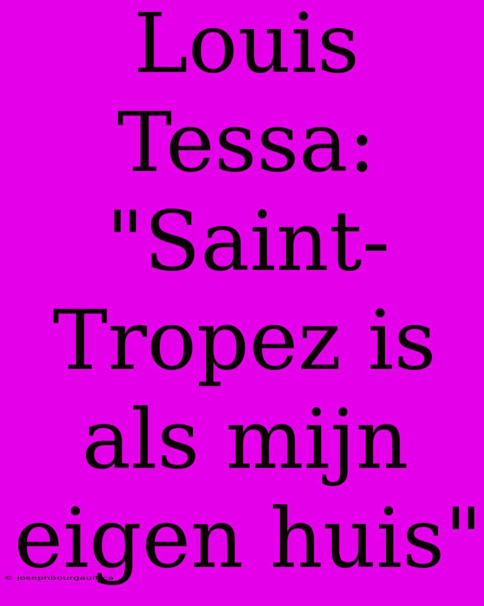 Louis Tessa: 