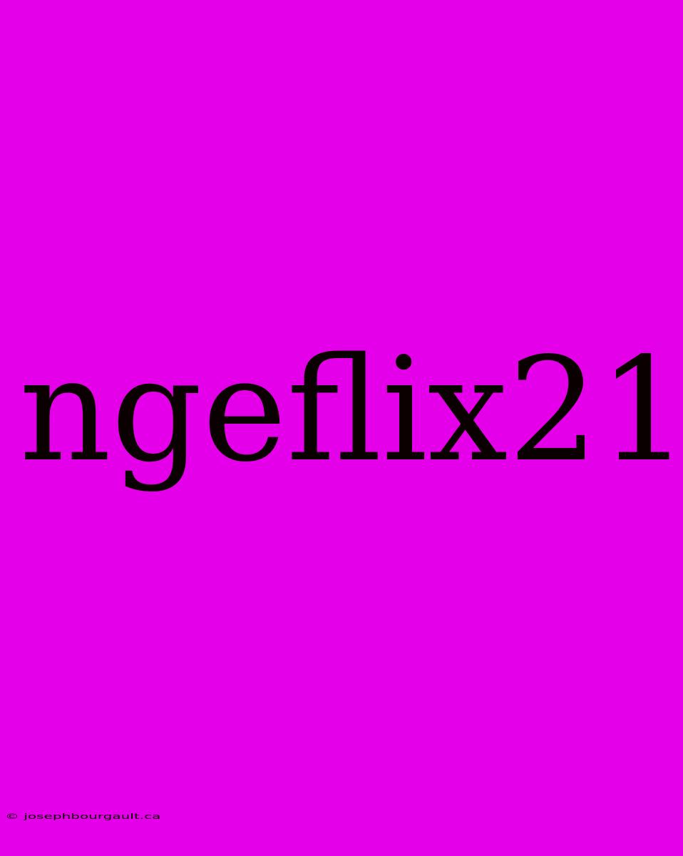 Ngeflix21