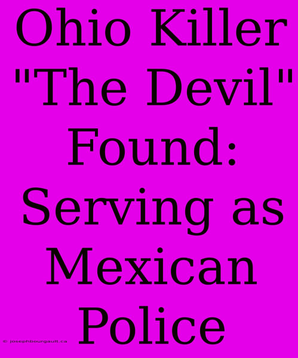 Ohio Killer 