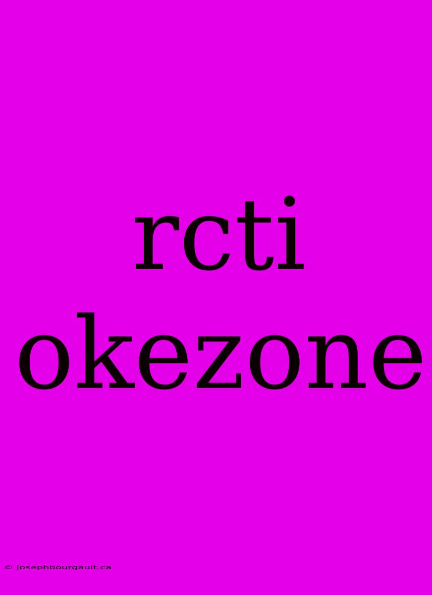 Rcti Okezone