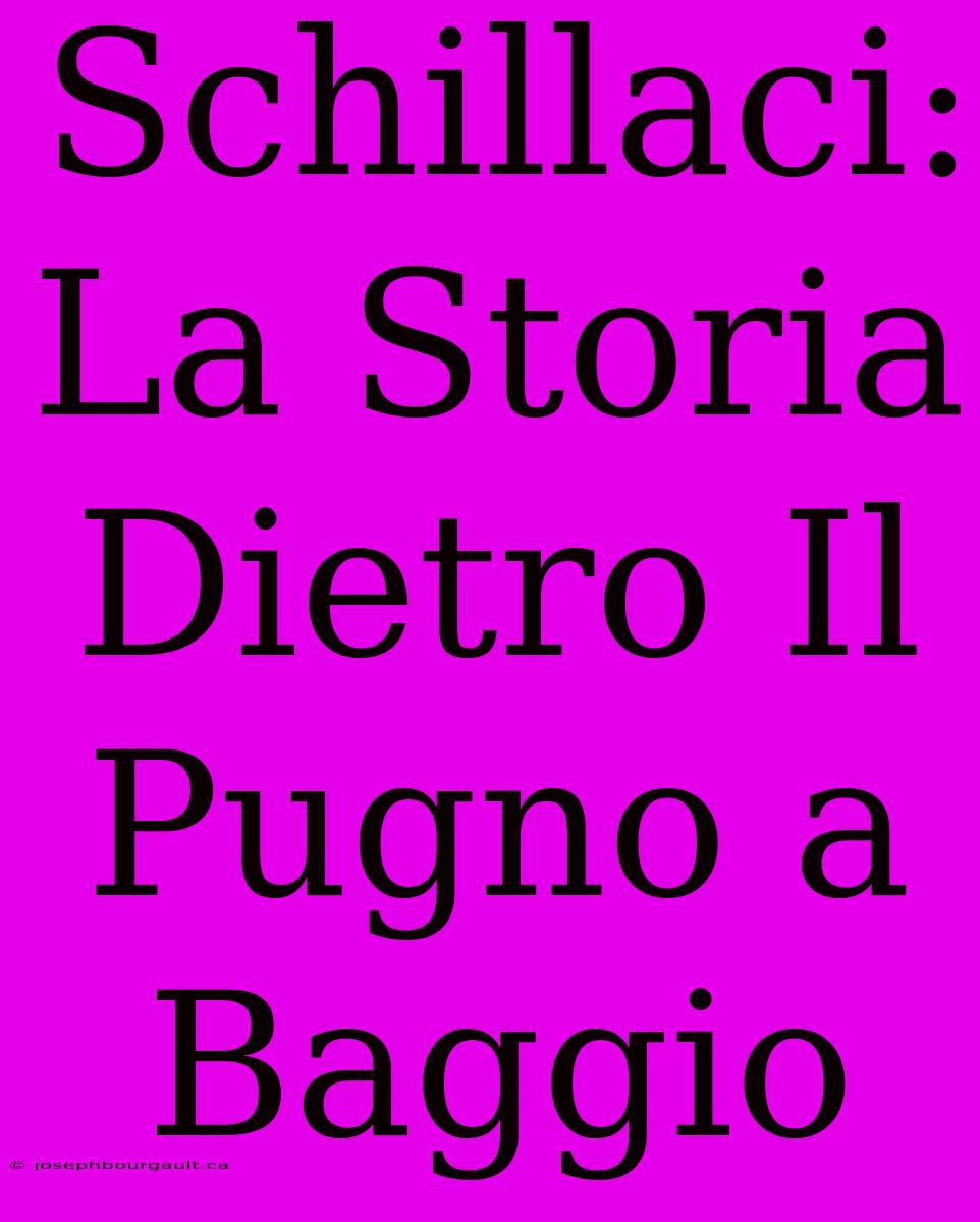 Schillaci: La Storia Dietro Il Pugno A Baggio