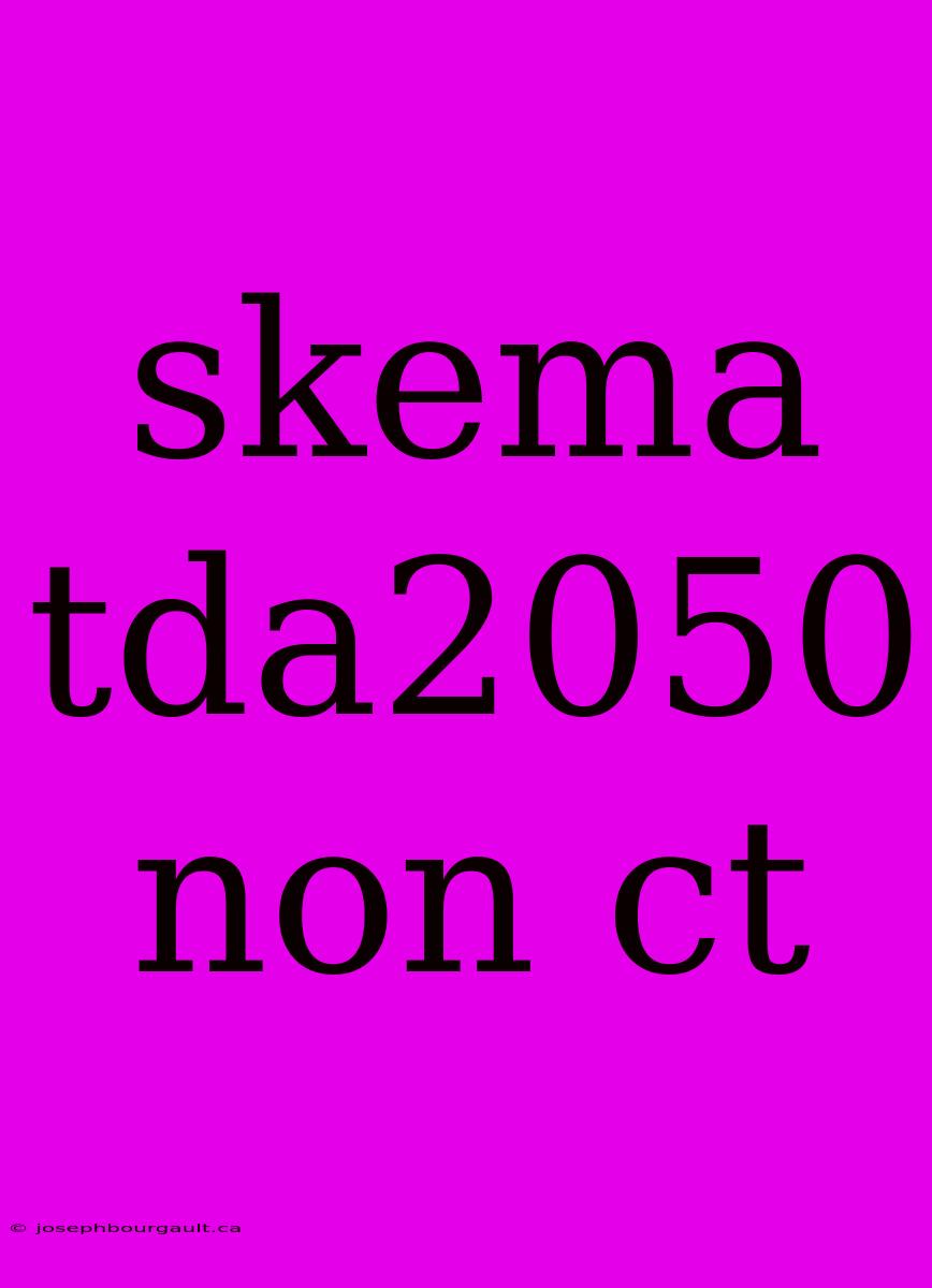 Skema Tda2050 Non Ct