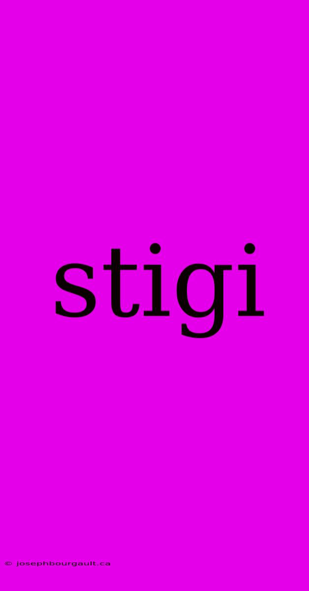 Stigi