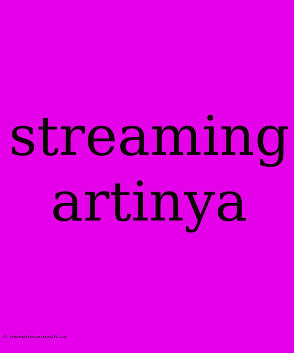 Streaming Artinya