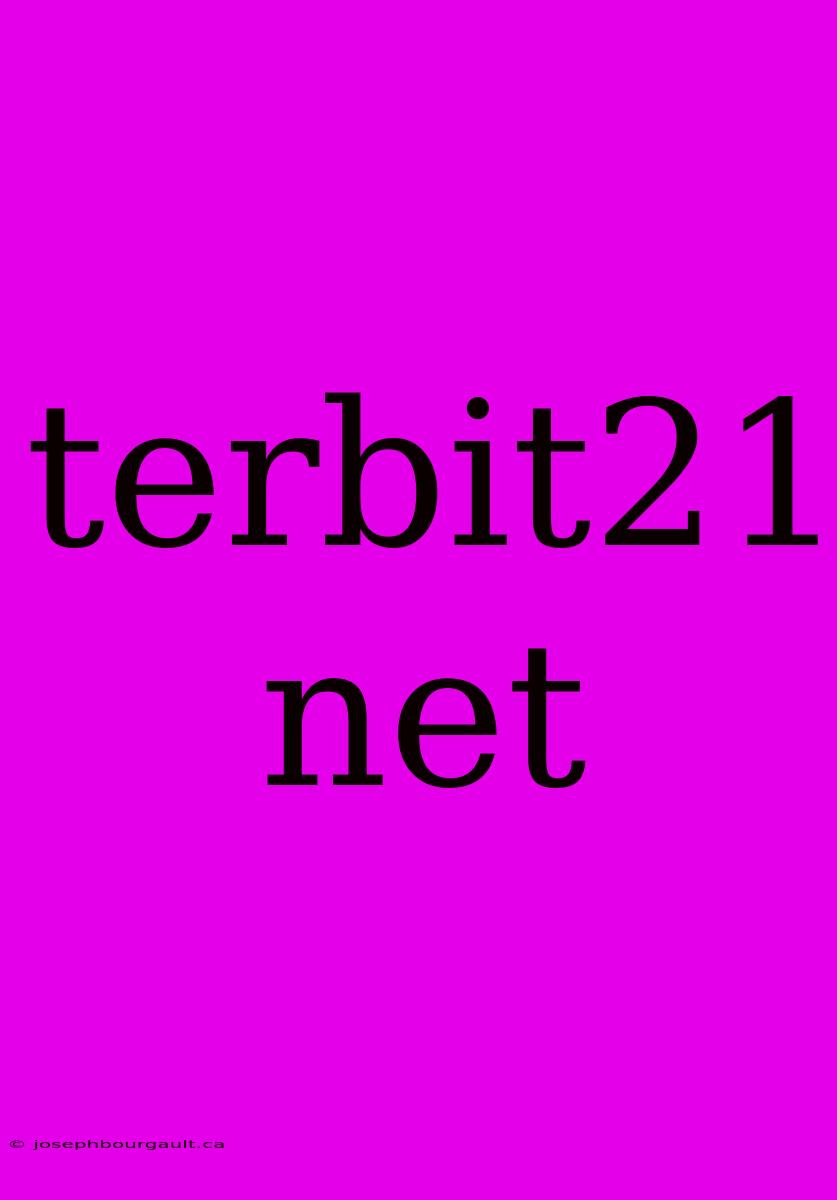 Terbit21 Net