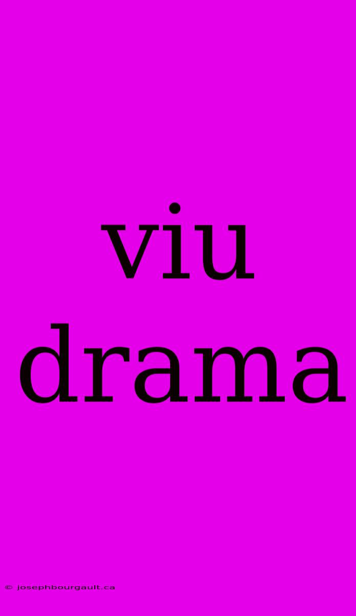 Viu Drama