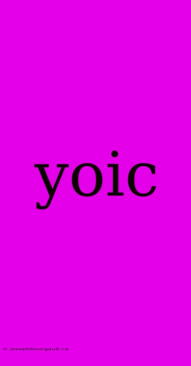 Yoic