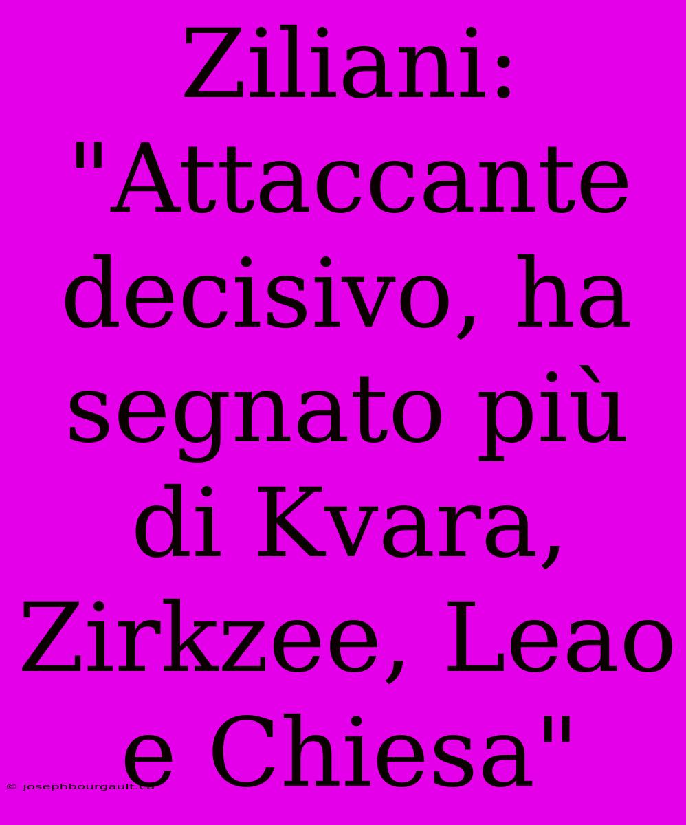 Ziliani: 