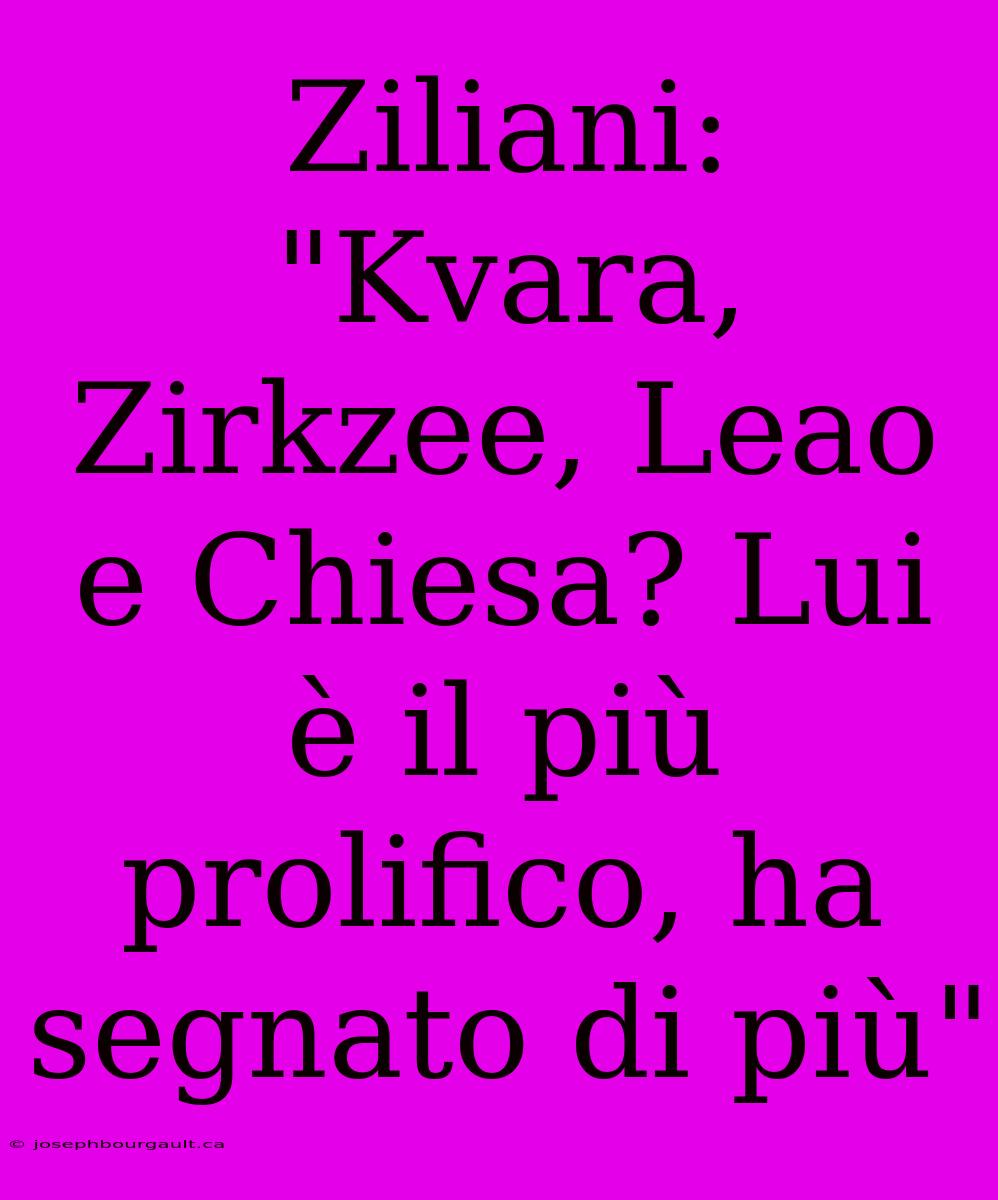 Ziliani: 